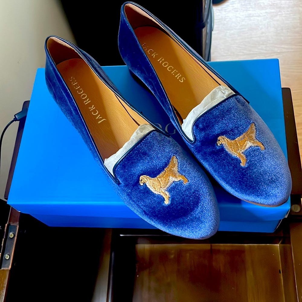 New Jack Rogers Golden Retriever Loafer Size 8.5